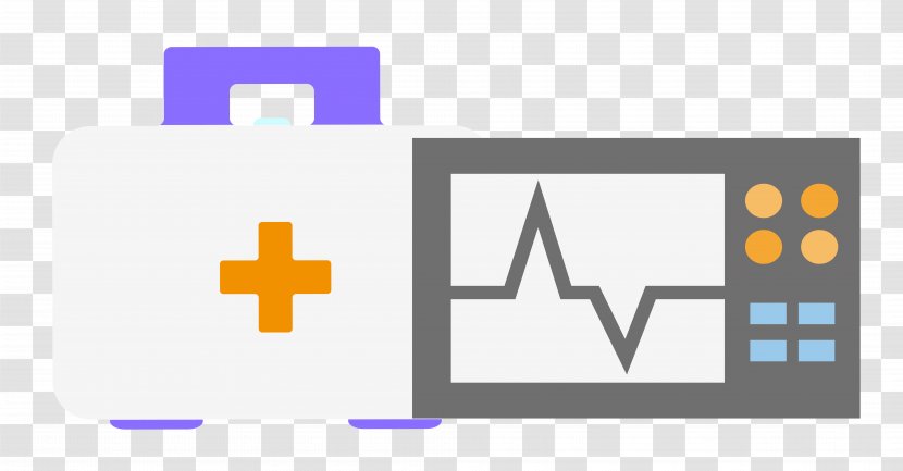 Electrocardiography Adobe Illustrator - Vector ECG First Aid Kit Material Transparent PNG