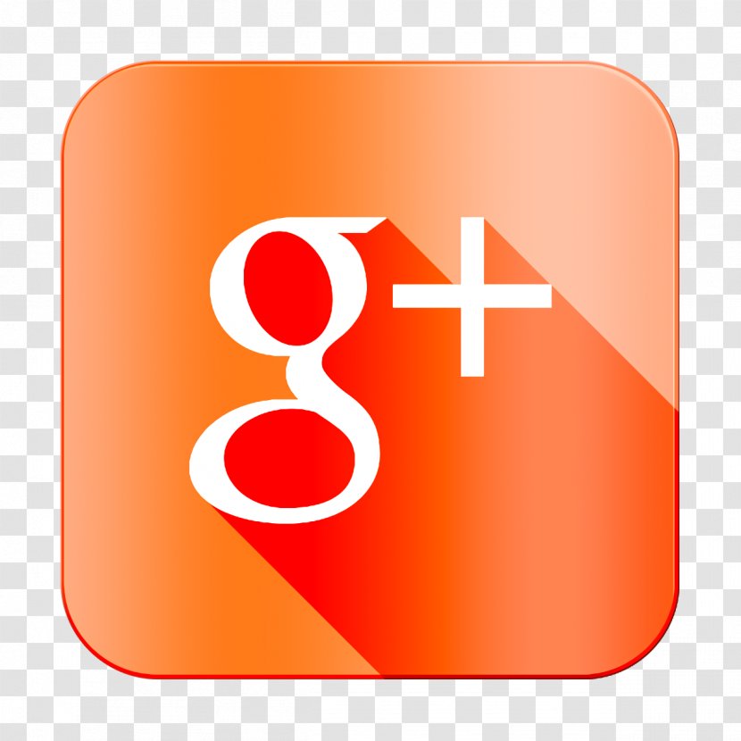 + Icon G+ Google - Red - Sign Logo Transparent PNG