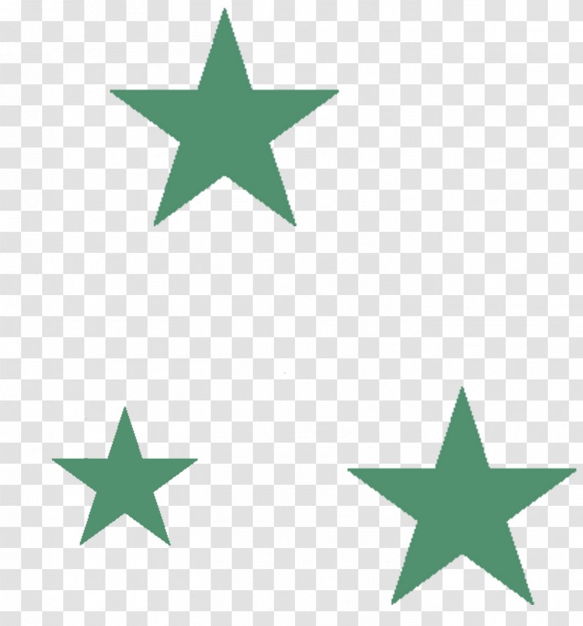 United States Star - Leaf - Green Background Transparent PNG