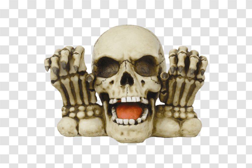Skull Skeleton Bank Coin Money - Horror Transparent PNG