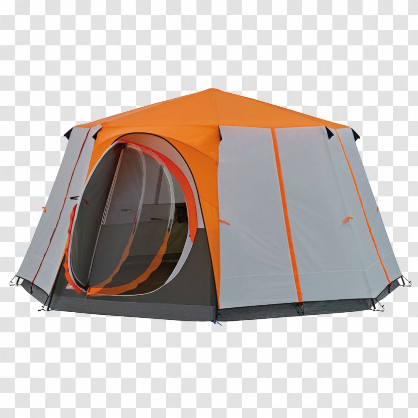 Coleman Company Tent Camping Glamping Fly - Textile - Orange Transparent PNG