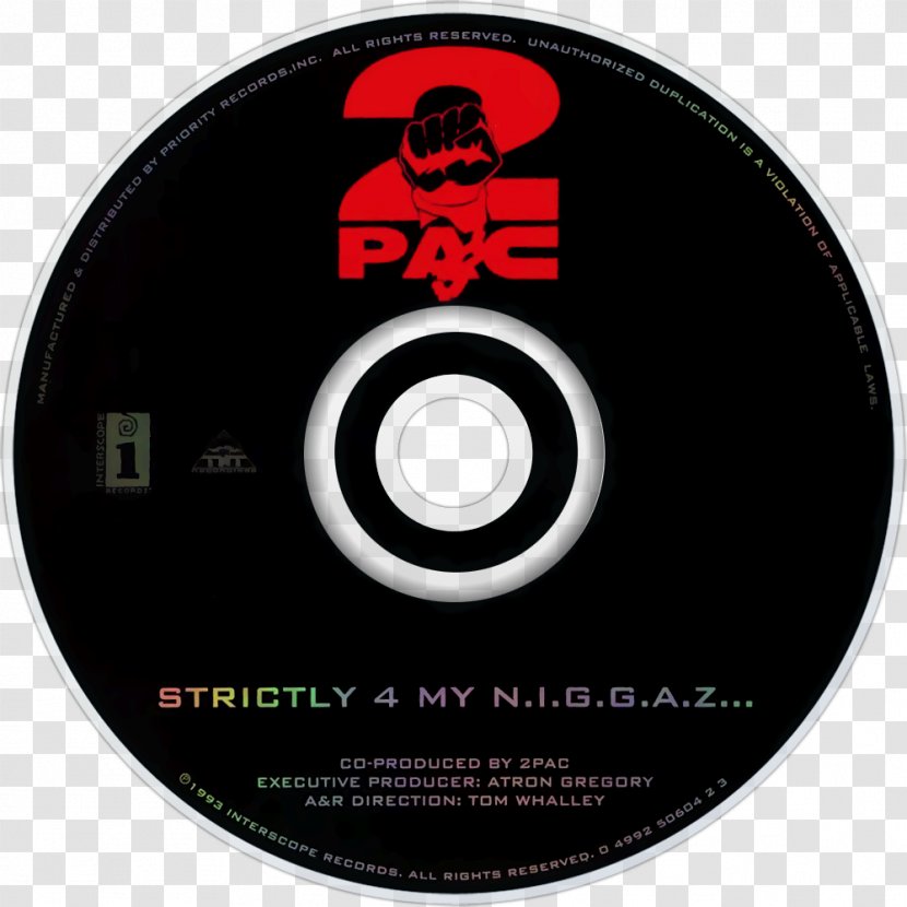 Compact Disc Strictly 4 My N.I.G.G.A.Z. Album Cover 2Pacalypse Now - Frame - Tupac Transparent PNG