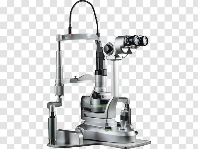 Slit Lamp Ophthalmology Haag-Streit Holding Light Glaucoma - Machine - Exam Transparent PNG