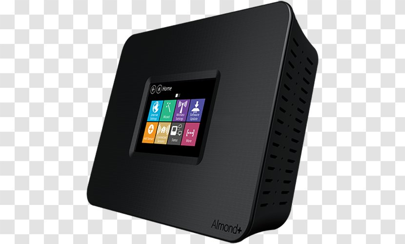 Securifi Almond+ Wireless Router Wi-Fi Home Automation Kits - Gigabit Interface Converter Transparent PNG