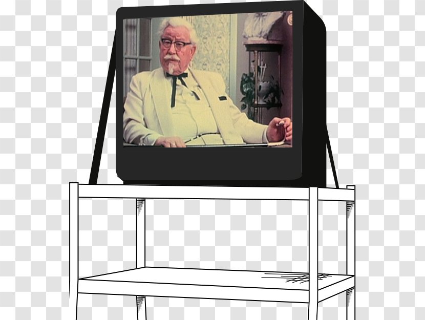 KFC Chicken As Food Table Canada Communication - Television - Colonel Sanders Transparent PNG