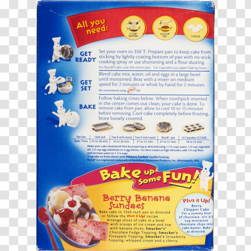 Cupcake Frosting & Icing Bundt Cake Milk Baking Mix - Strawberry Transparent PNG
