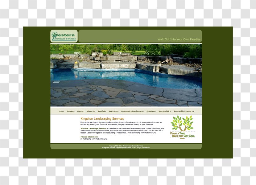Western Landscape Services KL Insight Web Design Water - Kingston - Alex Transparent PNG