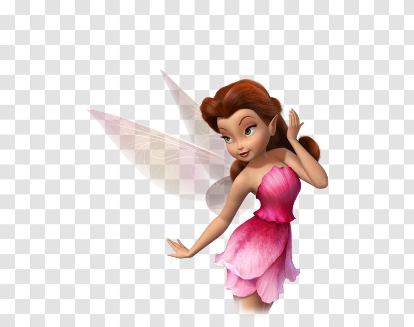 Disney Fairies Tinker Bell Rosetta Silvermist Vidia - Iridessa - Fairy Transparent PNG