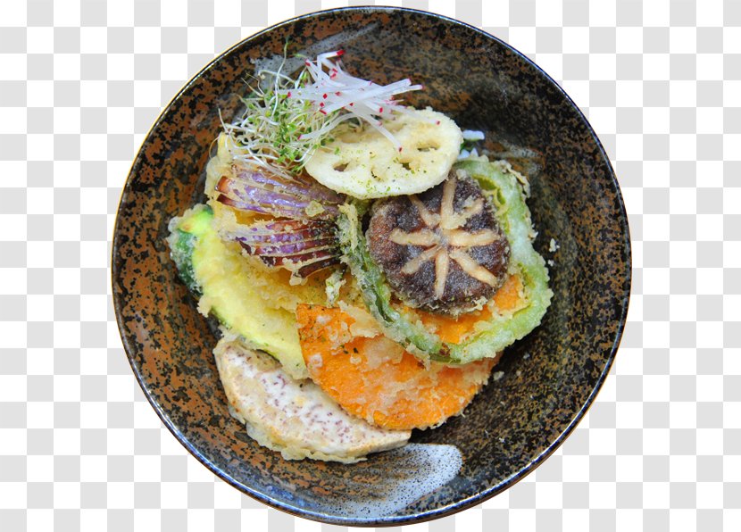 Jeon Tempura Donburi Fried Chicken Udon - Food Transparent PNG