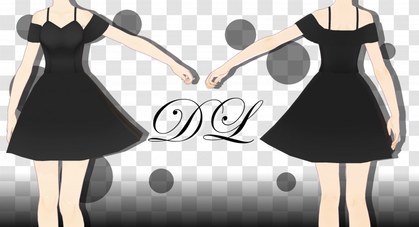 Little Black Dress Clothing Fashion T-shirt - Frame - Christmas Outfit Transparent PNG