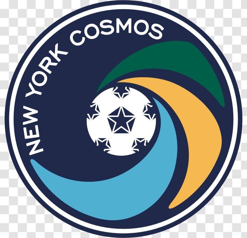 New York Cosmos Logo Money Clip Font - North American Soccer League Transparent PNG