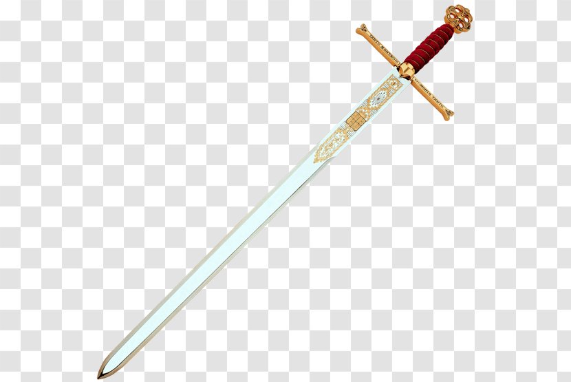 Espadas Y Sables De Toledo Middle Ages Knightly Sword Catholic Monarchs - Kings Blade Transparent PNG