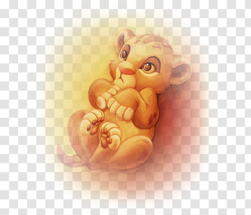 Simba The Lion King Mufasa Pumbaa - Watercolor - Disney Love Transparent PNG