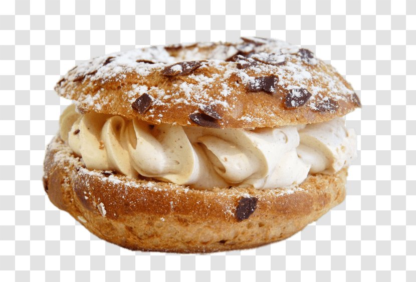 Danish Pastry Profiterole Zeppole Paris-Brest - Flavor - Baked Bread Transparent PNG