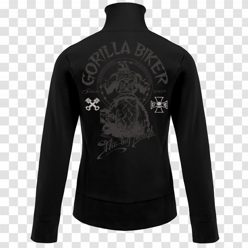 Long-sleeved T-shirt Gorilla Bluza - T Shirt Transparent PNG