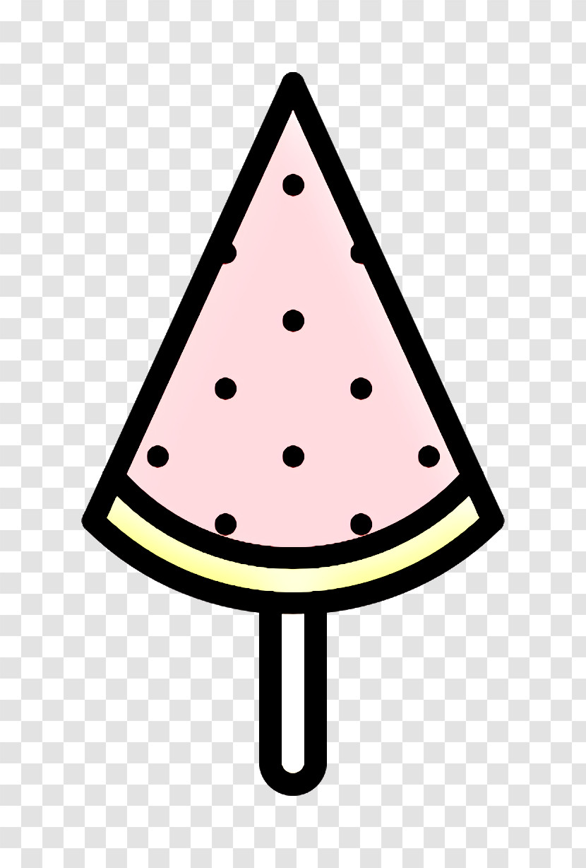 Ice Cream Icon Watermelon Icon Transparent PNG