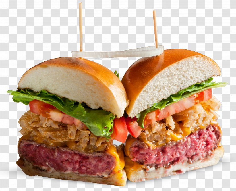 Slider Rare Bar & Grill Murray Hill Buffalo Burger Cheeseburger Veggie - New York City - Junk Food Transparent PNG