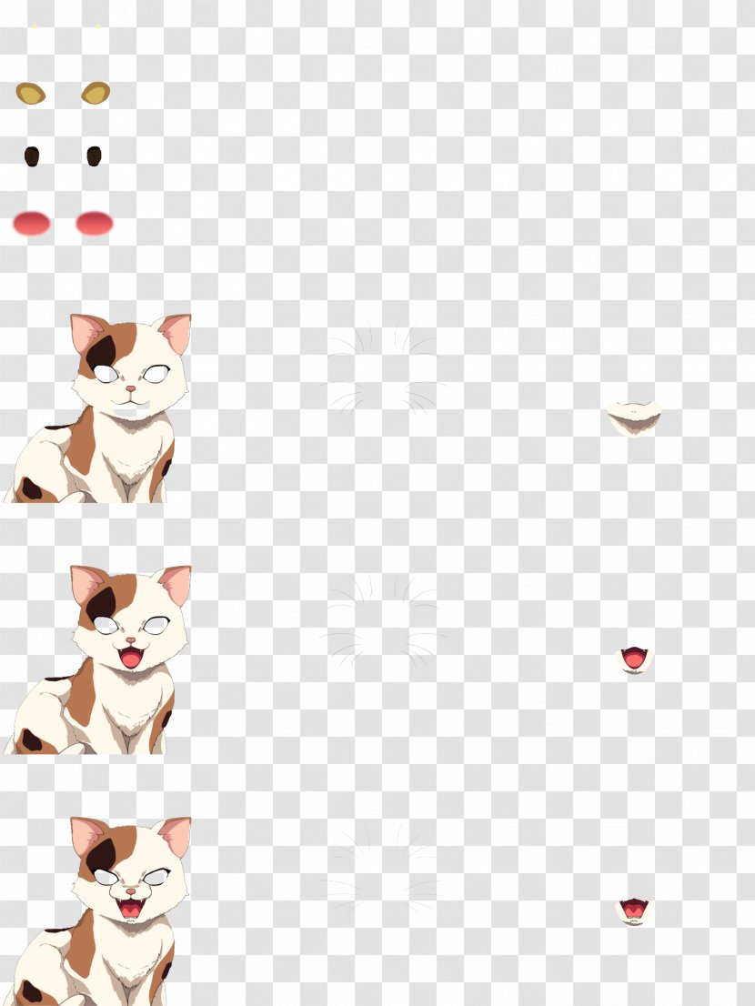 Kitten Whiskers Cat Paper - Silhouette Transparent PNG