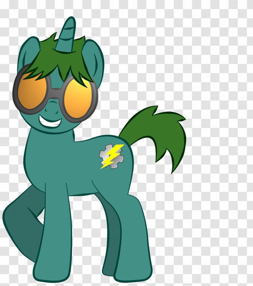 Horse Green Leaf Character Clip Art - Pony Transparent PNG