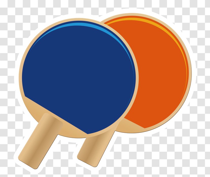 Table Tennis Racket - Vector Material Transparent PNG