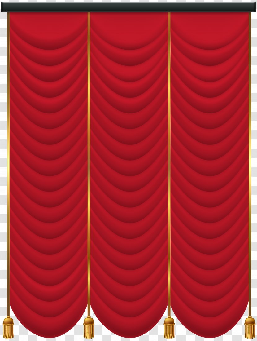 Theater Drapes And Stage Curtains Window Blinds & Shades Front Curtain - Shutter - Festive Red Transparent PNG