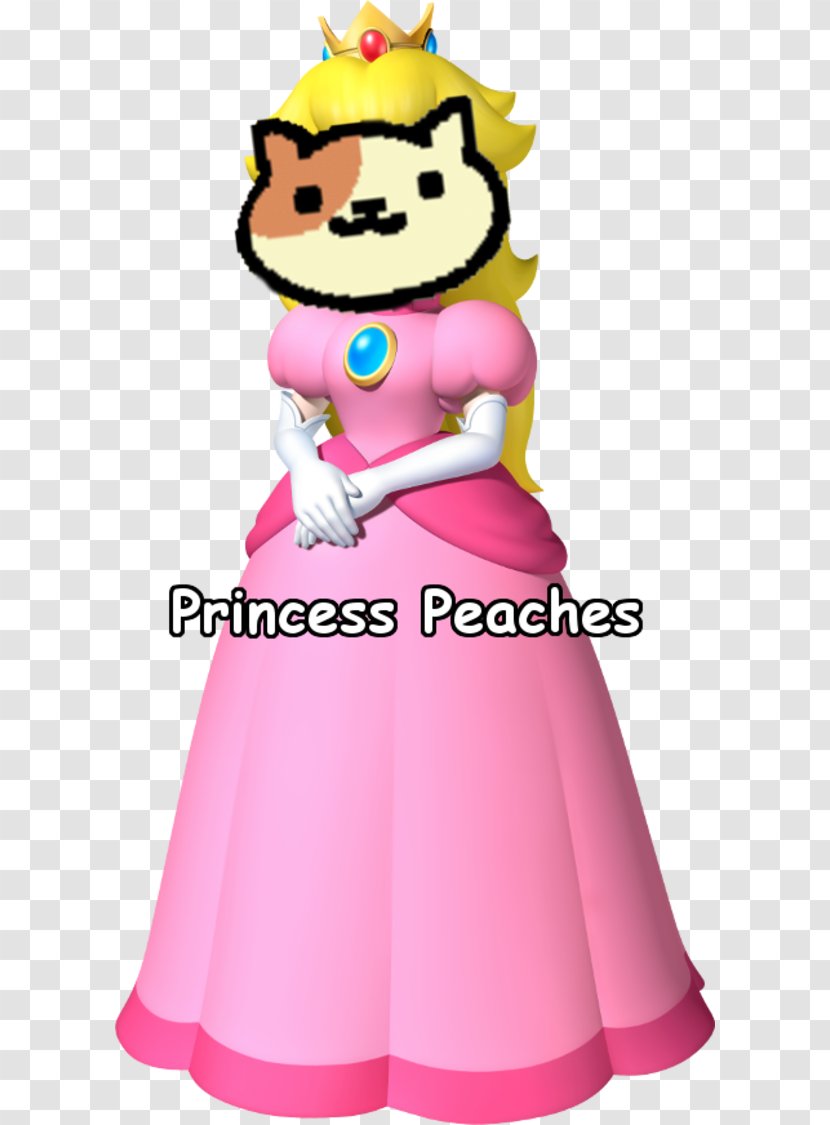 Super Mario Bros. Princess Peach Luigi - Pink - Bros Transparent PNG