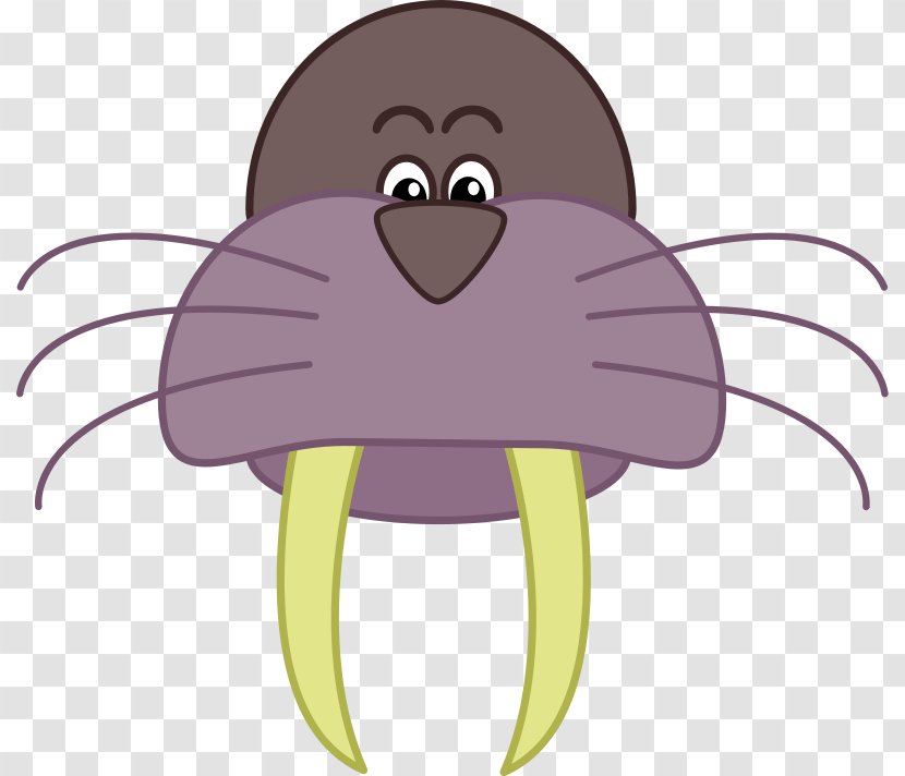 Walrus Cartoon Clip Art - Heart - Cliparts Transparent PNG