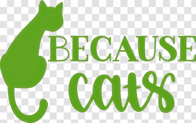 Because Cats Transparent PNG