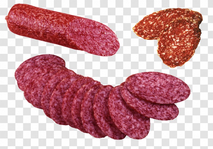 Salami Sujuk Cervelat Fuet Breakfast Sausage - Italian - Spicy Dinner Transparent PNG