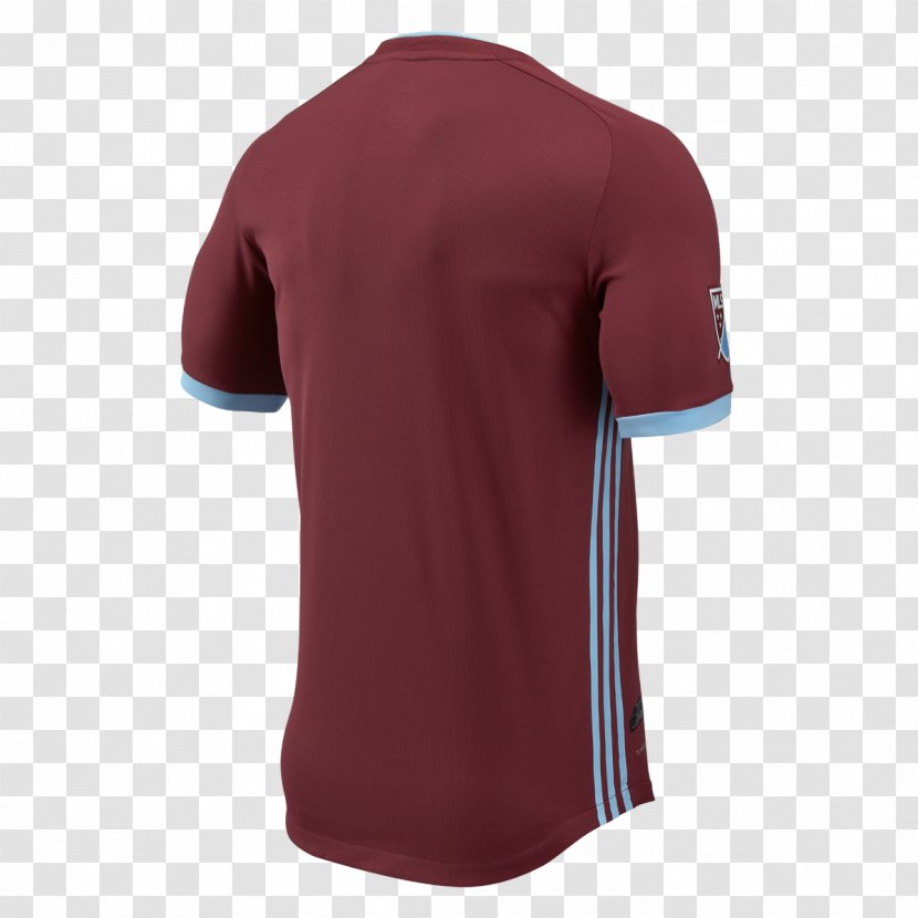Colorado Rapids T-shirt Jersey Sleeve - Heart - Tshirt Transparent PNG