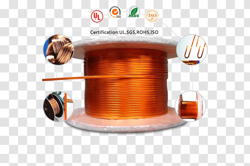 Copper Conductor Magnet Wire Las Máquinas Y Los Motores - Sintering - Panit Transparent PNG