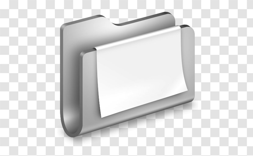 Hardware Rectangle - Documents Metal Folder Transparent PNG
