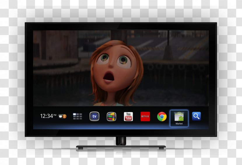 Google TV Nexus Q Android Television - Smart Tv Transparent PNG