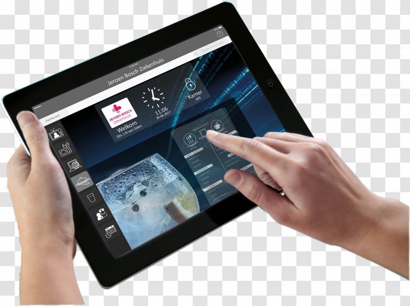 Tablet Computers Handheld Devices Television Smartphone Hospital - Computer Transparent PNG