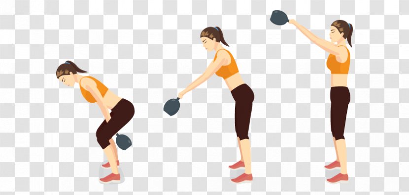 Pilates Stretching Calf Circuit Training Weight - Watercolor - Kettlebell Swing Transparent PNG