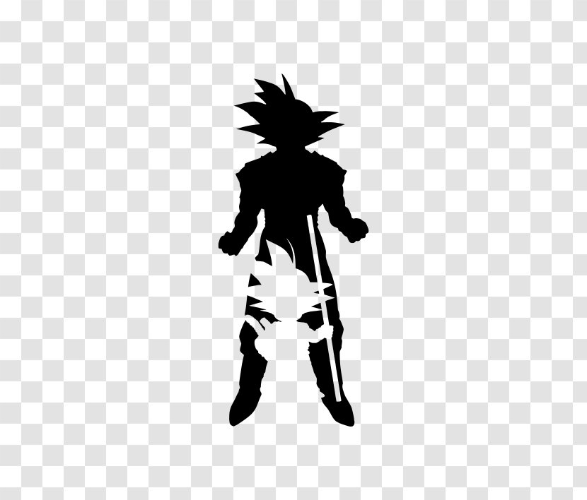 Goku Vegeta YouTube Dragon Ball Silhouette - Super - Reflex Vector Transparent PNG