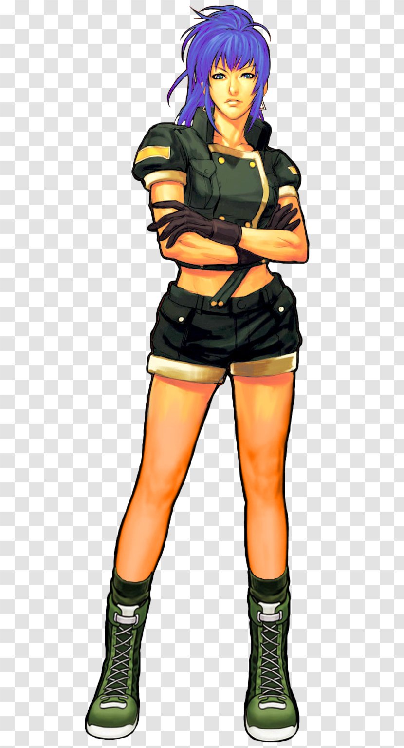 The King Of Fighters '96 2002 Iori Yagami Leona Heidern - Frame Transparent PNG