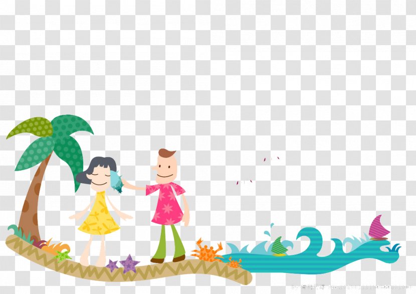 Cartoon Royalty-free Illustration - Fictional Character - Beach Hand In Transparent PNG