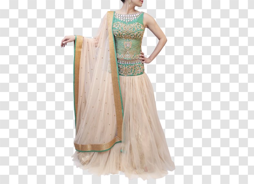 Lehenga Gagra Choli Dress Dupatta - Fashion Transparent PNG