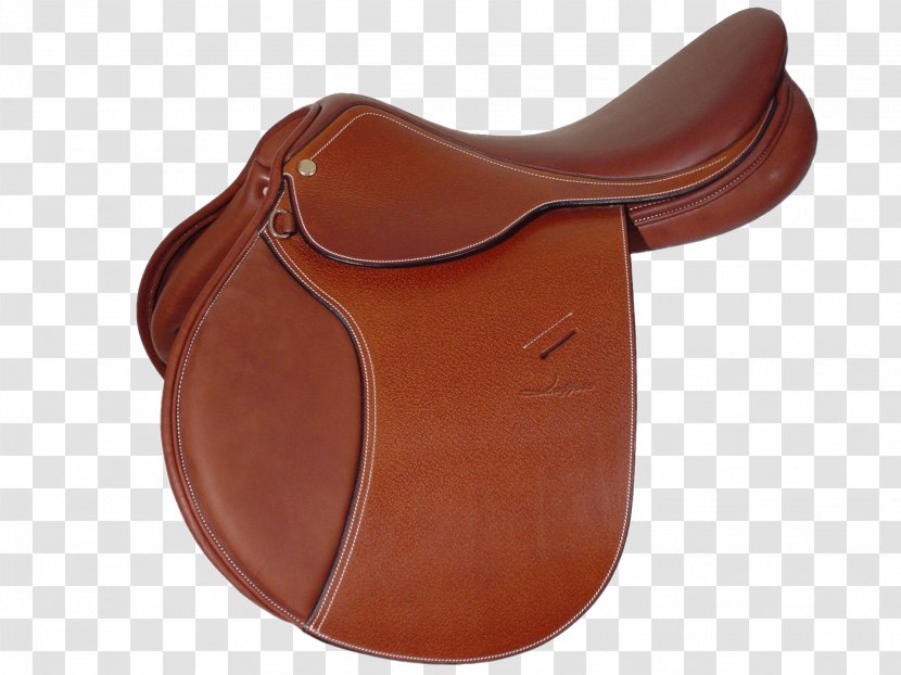 English Saddle Riding Horse Tack Equestrian - Kangaroo Leather Transparent PNG