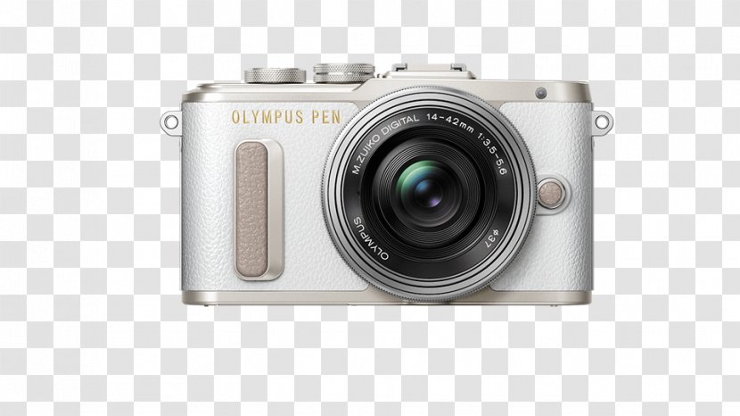 Olympus PEN E-PL8 Mirrorless Interchangeable-lens Camera Micro Four Thirds System - Video Transparent PNG