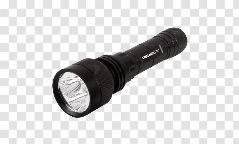 Flashlight Light-emitting Diode Rechargeable Battery Lumen - Dive Light Transparent PNG