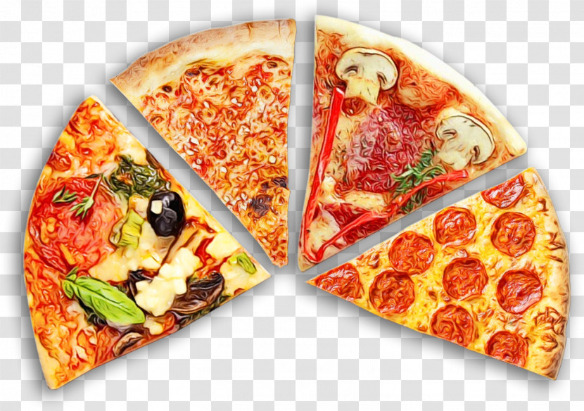 Pizza Margherita Transparent PNG