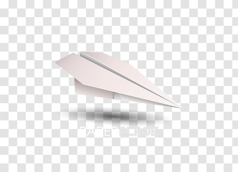 Angle Pattern - Triangle - Vector Origami Airplane Transparent PNG