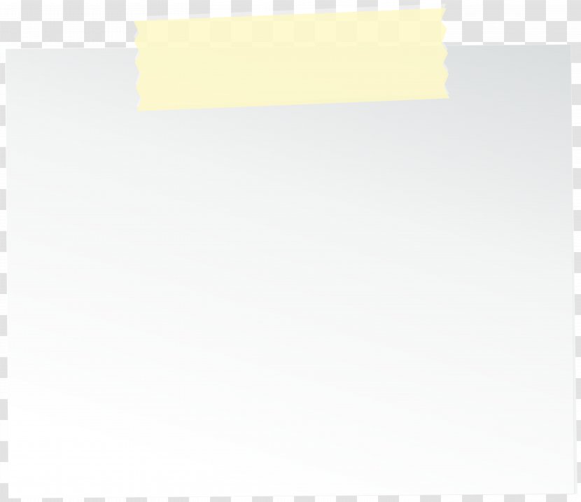 Rectangle Yellow - Sticky Notes Transparent PNG