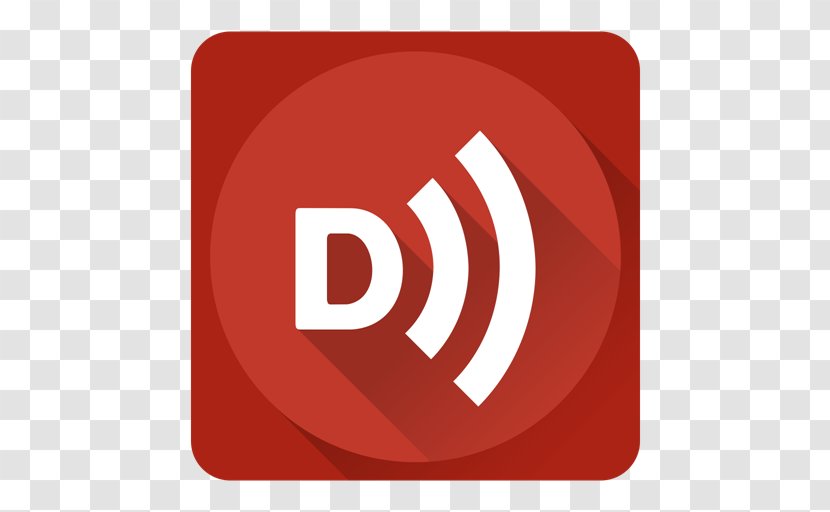 Apple App Store Podcast - Red Transparent PNG