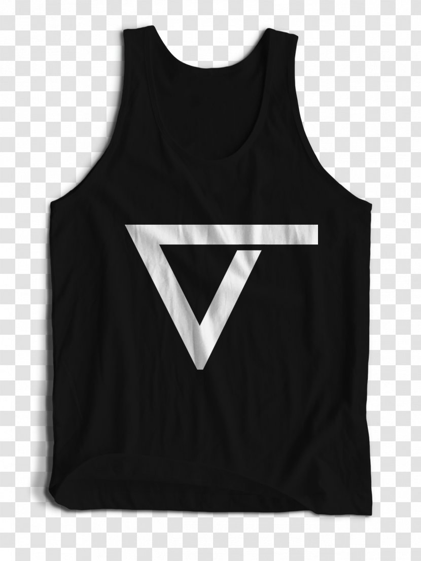 T-shirt Gilets Sleeveless Shirt Font - Sleeve Transparent PNG