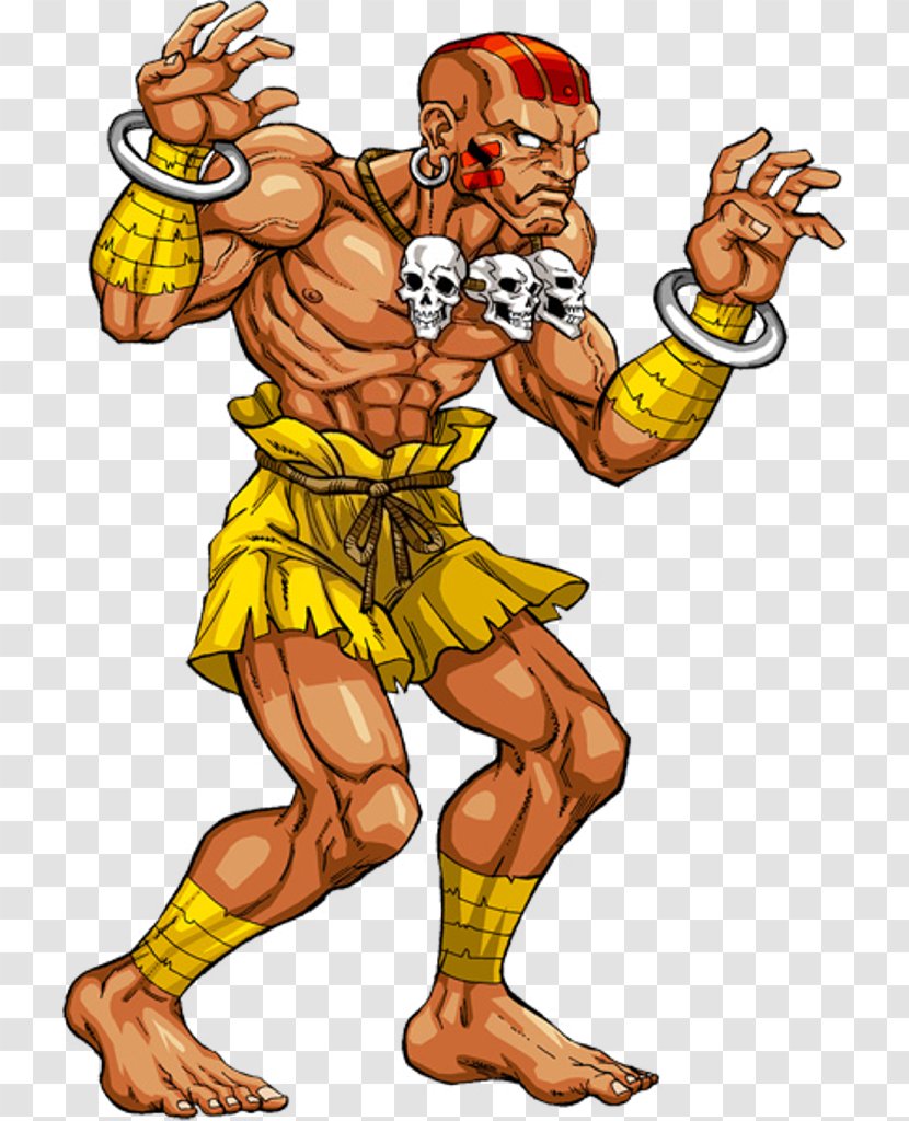 Street Fighter II: The World Warrior Dhalsim Blanka Ryu - Superhero Transparent PNG