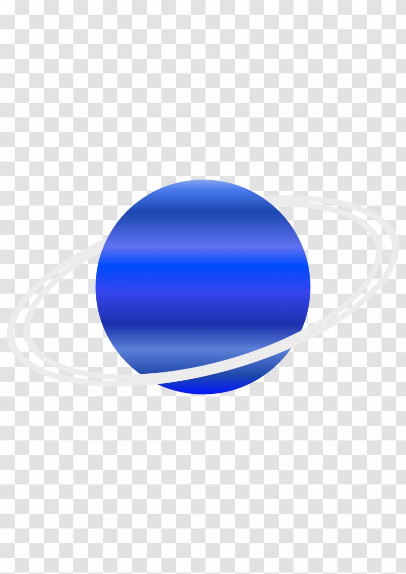 Electric Blue Cobalt Circle - Oval - Uranus Transparent PNG