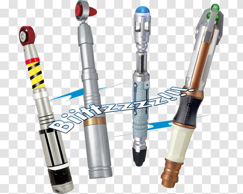 Ninth Doctor Sonic Screwdriver Third - Pen Transparent PNG